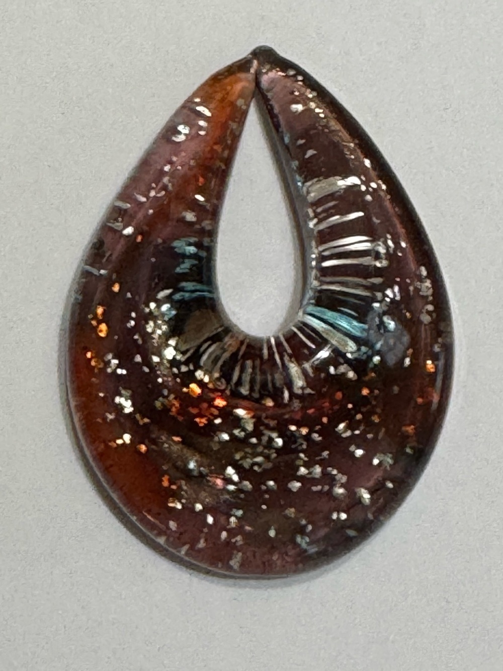 HAND BLOWN GLASS PENDANT